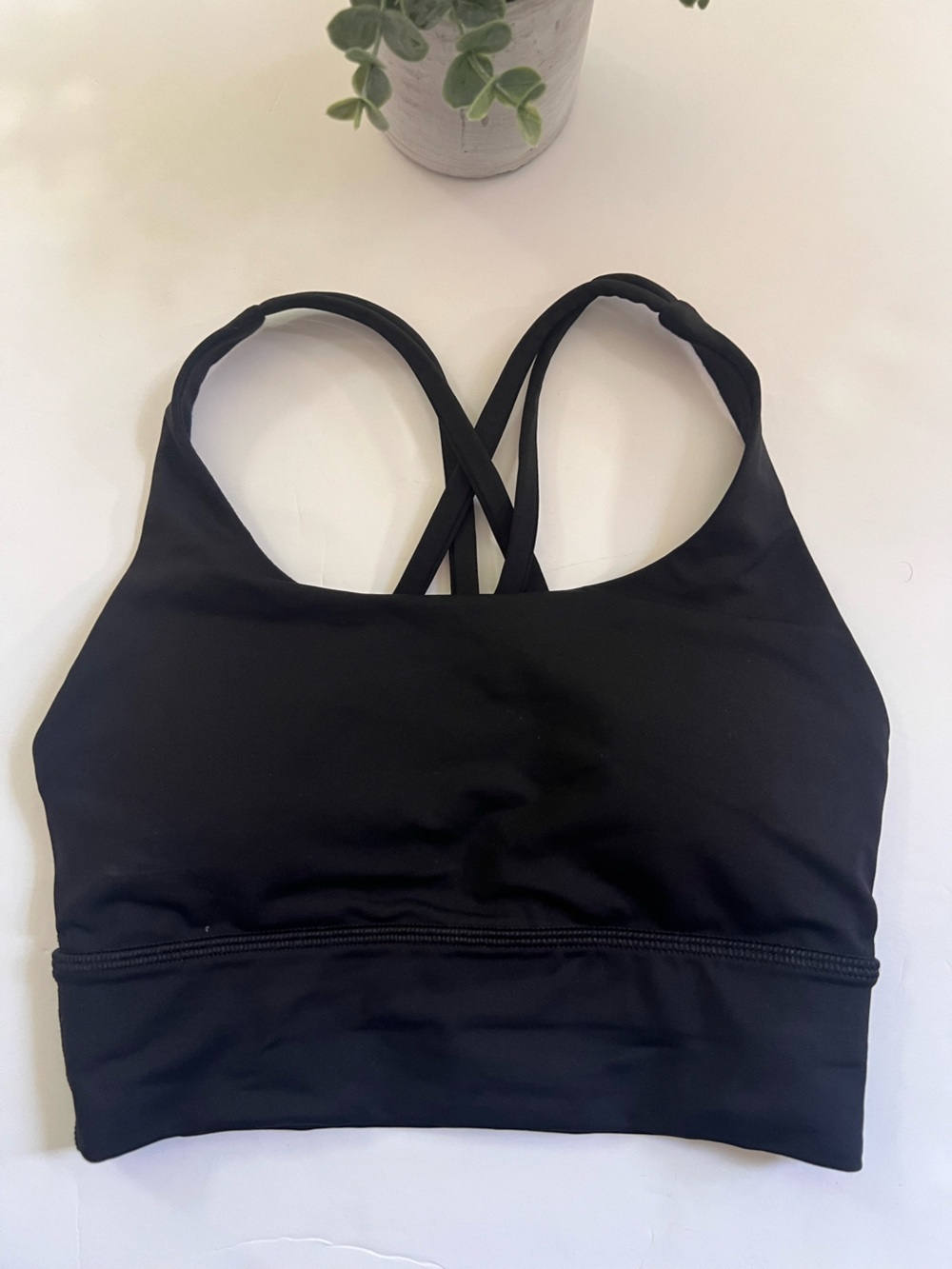Lululemon Energy Bra *Long Line Black Size 2